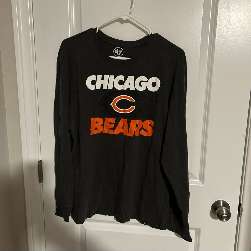 Chicago Bears ’47 Brand Men’s Large NFL Long Sleeve Shirt